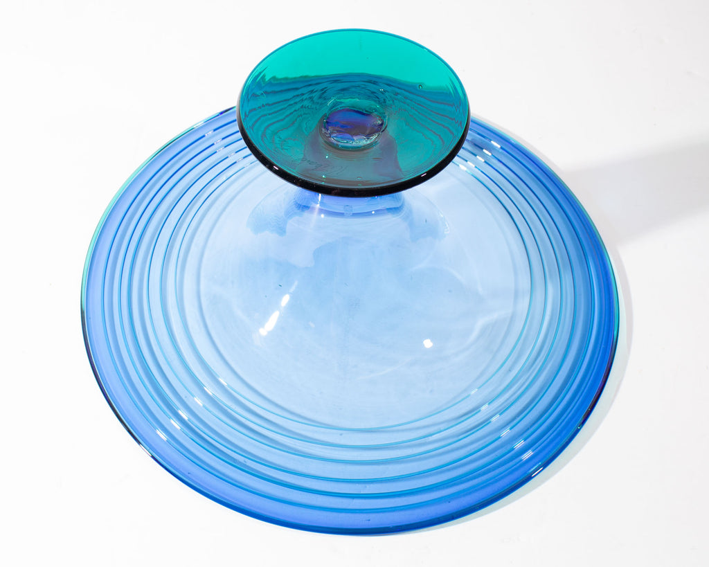Richard Blenko 2000 Glass Compote