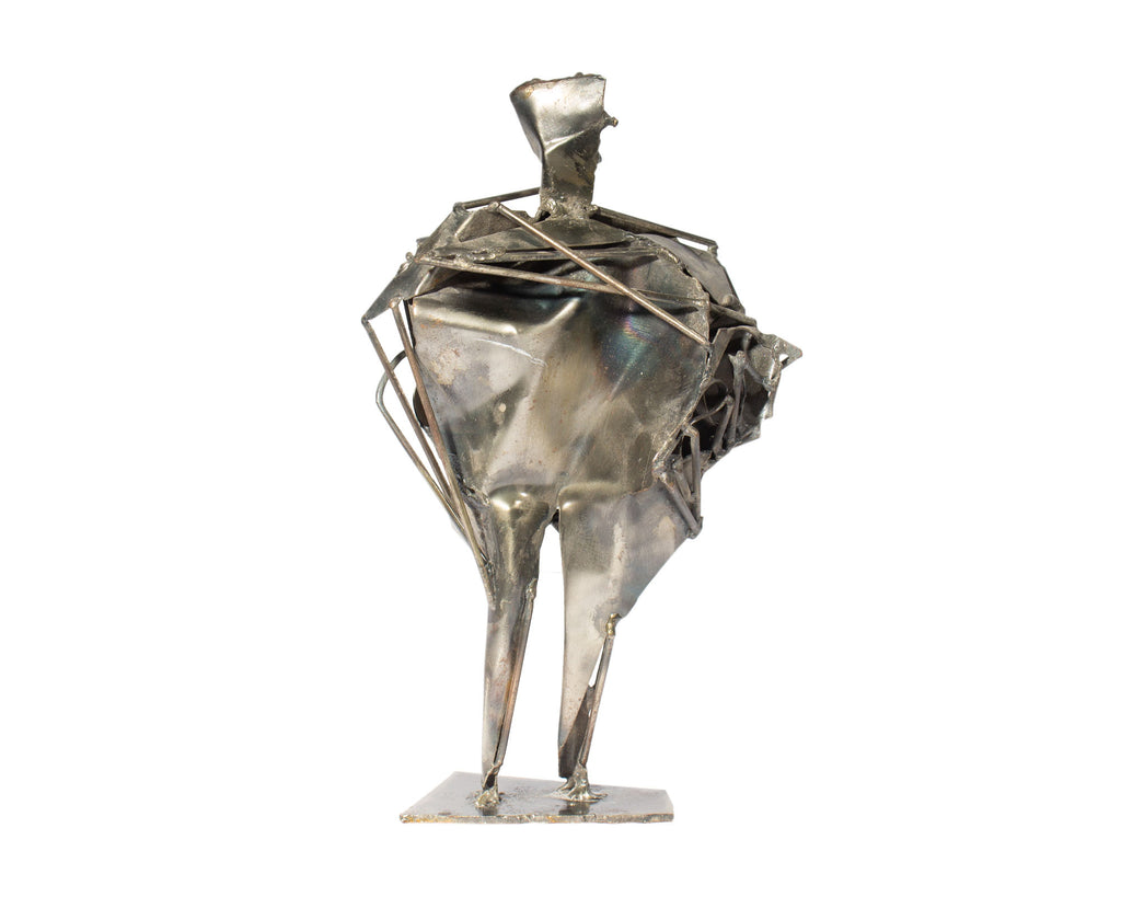 Abbott Pattison Abstract Metal Sculpture of a Figure