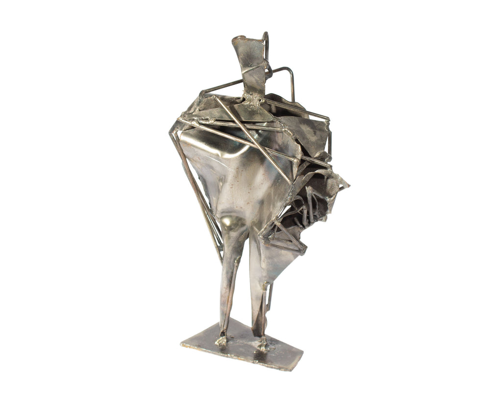 Abbott Pattison Abstract Metal Sculpture of a Figure
