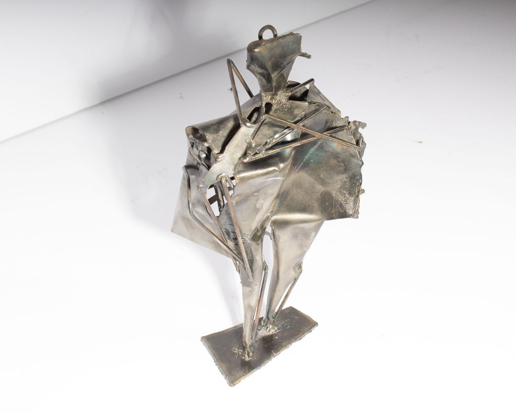 Abbott Pattison Abstract Metal Sculpture of a Figure