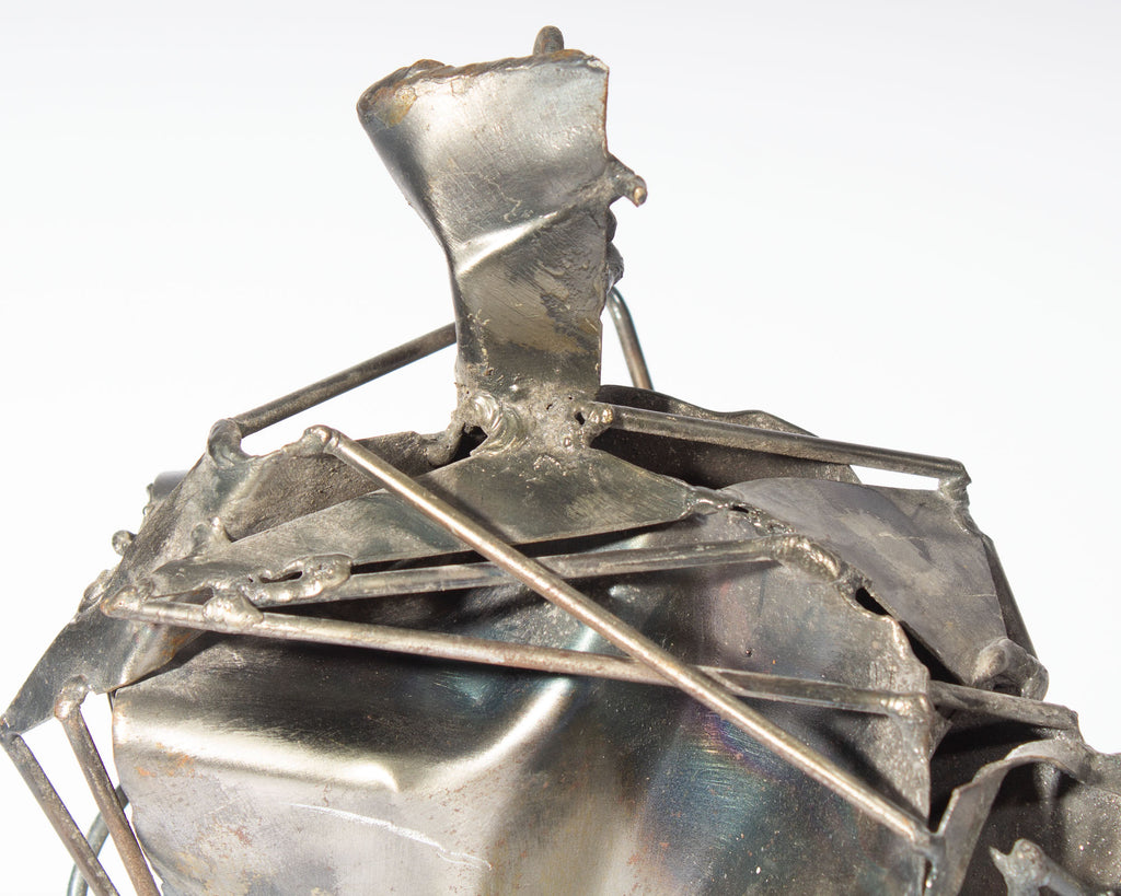 Abbott Pattison Abstract Metal Sculpture of a Figure