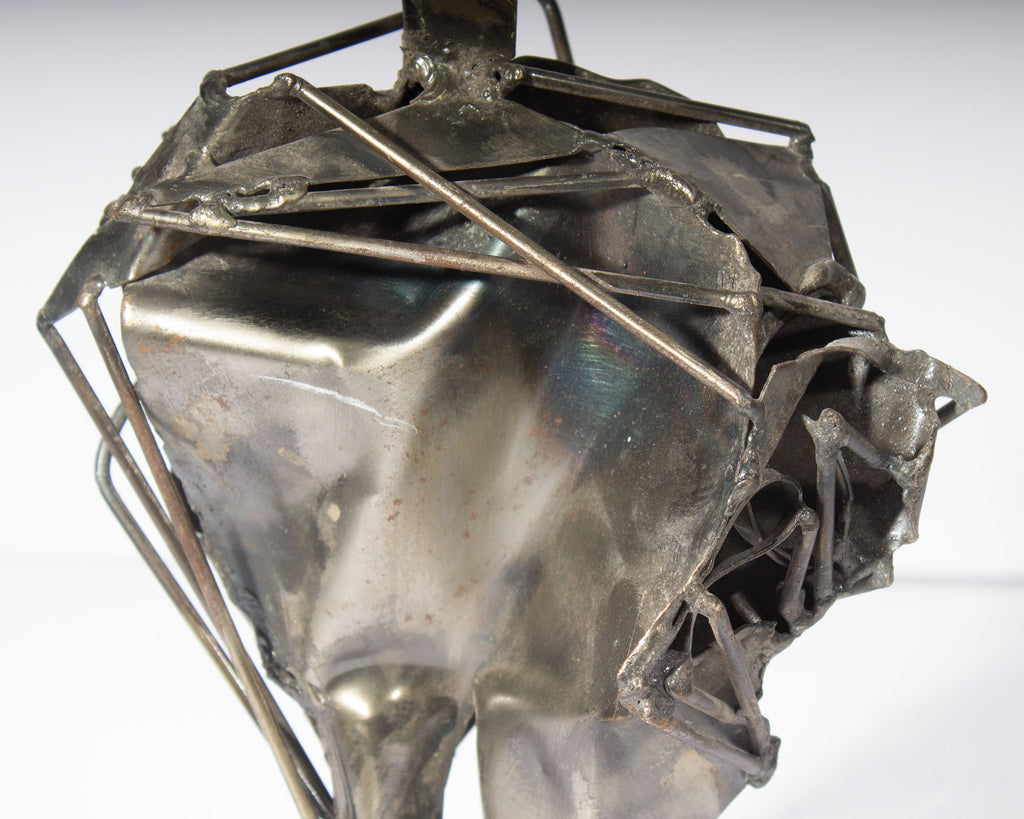 Abbott Pattison Abstract Metal Sculpture of a Figure