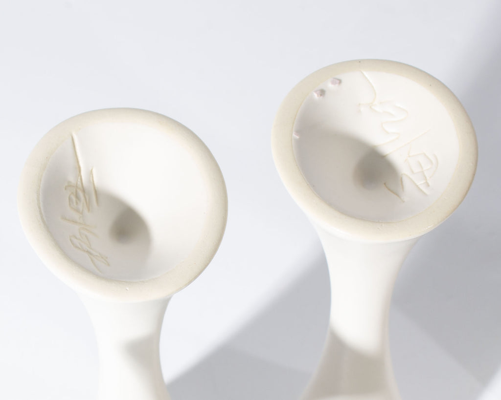 Peter Saenger White Porcelain Sake Set