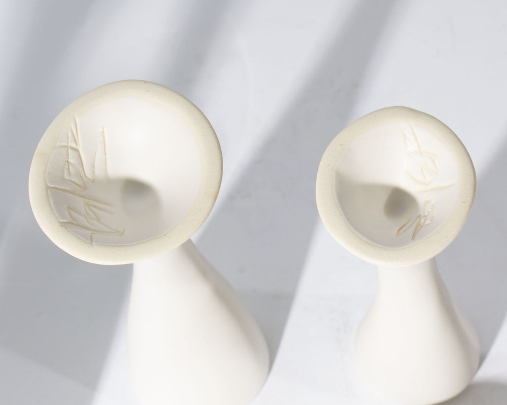 Peter Saenger White Porcelain Sake Set