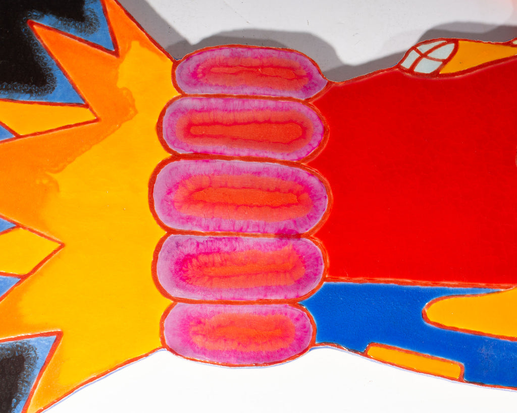 Robert Smeltzer 1969 Rocket Ship Wall Sculpture