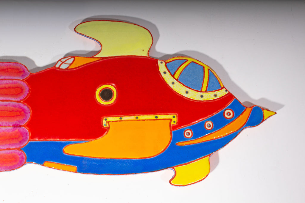 Robert Smeltzer 1969 Rocket Ship Wall Sculpture