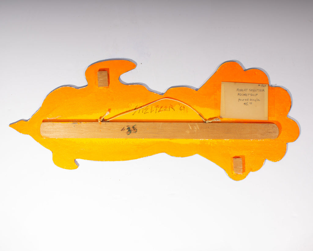 Robert Smeltzer 1969 Rocket Ship Wall Sculpture