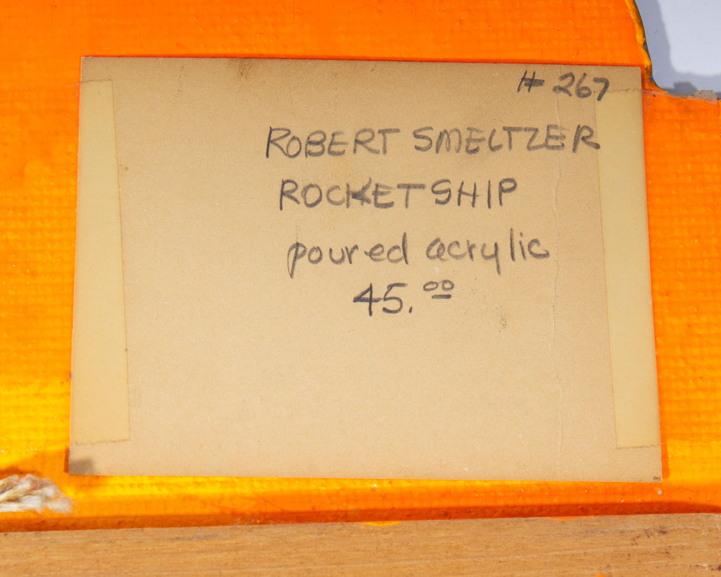 Robert Smeltzer 1969 Rocket Ship Wall Sculpture