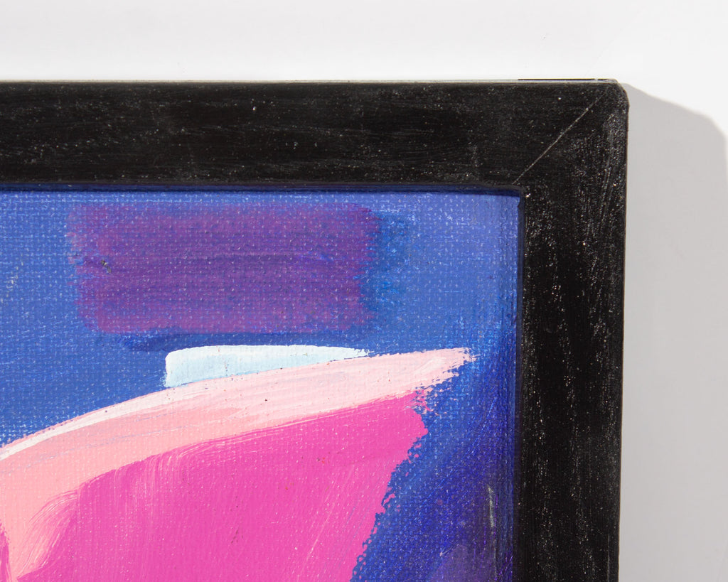Vern Rader Abstract Acrylic on Board Painting