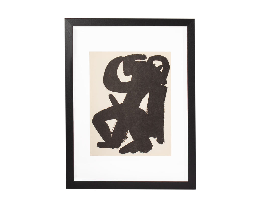Robert C. Ray Abstract Lithograph