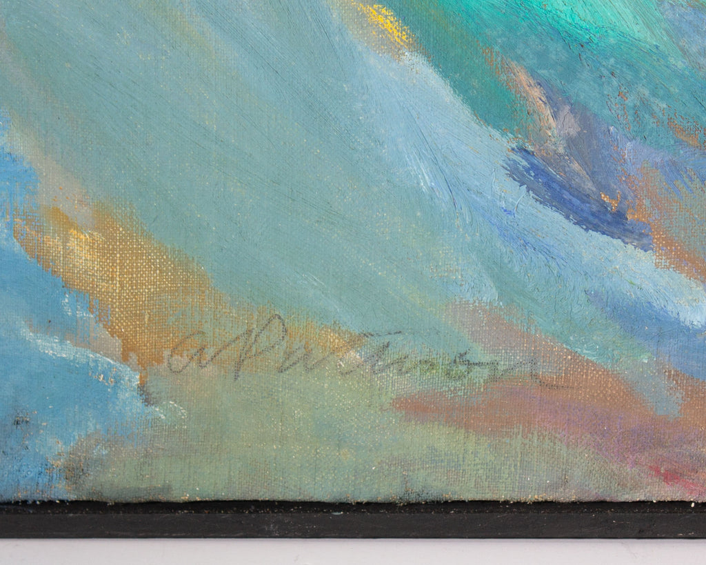 Abbott Pattison Abstract Oil on Canvas Painting