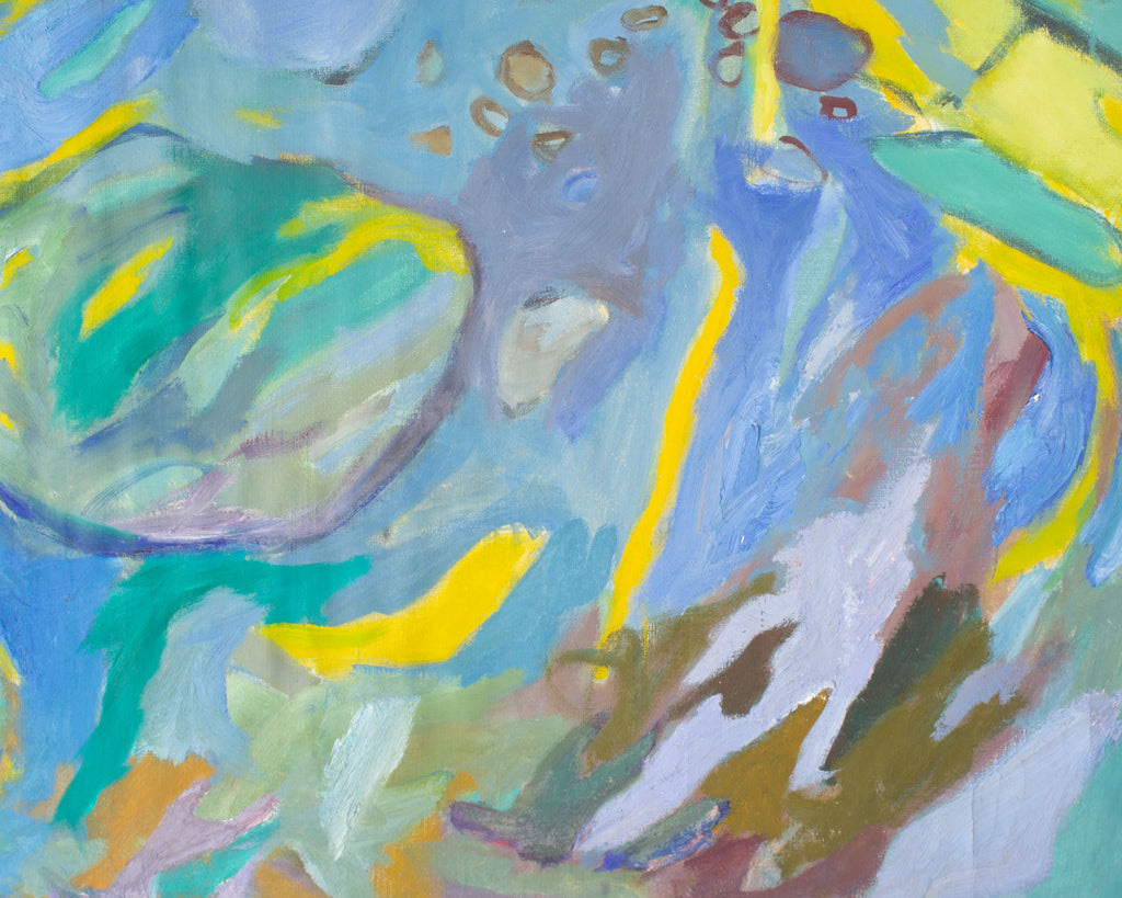 Abbott Pattison Abstract Oil on Canvas Painting