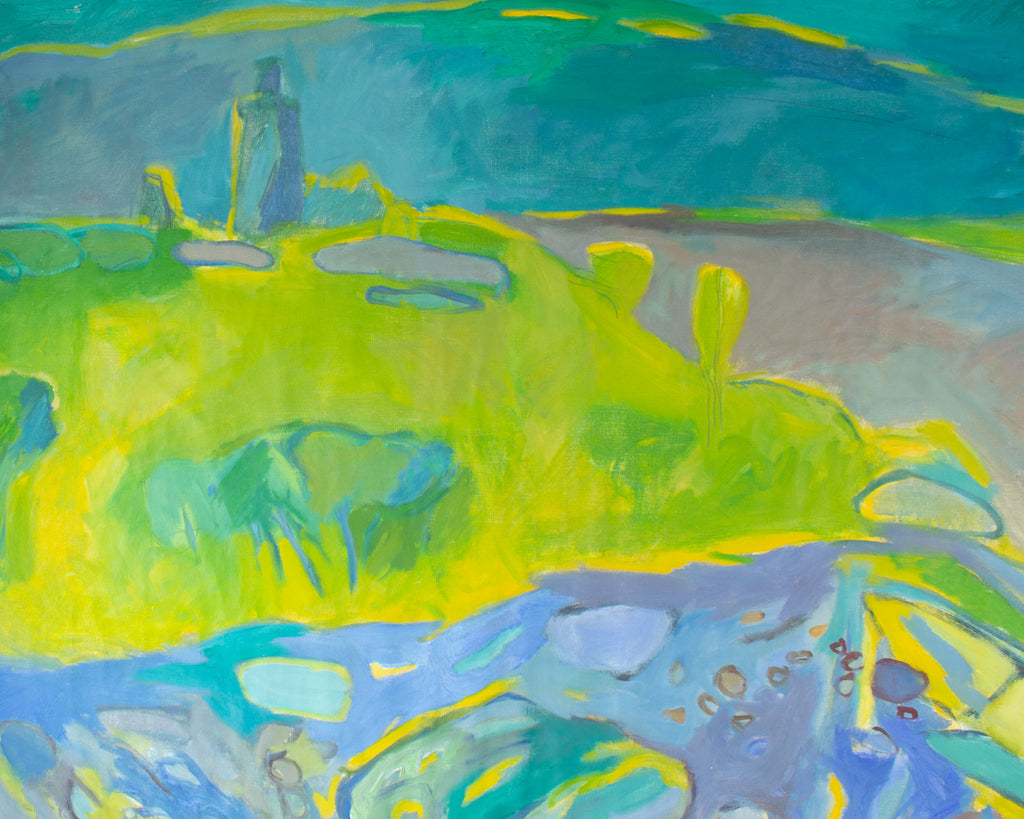 Abbott Pattison Abstract Oil on Canvas Painting