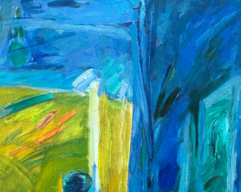 Abbott Pattison “Painting Porch” Oil on Canvas Painting