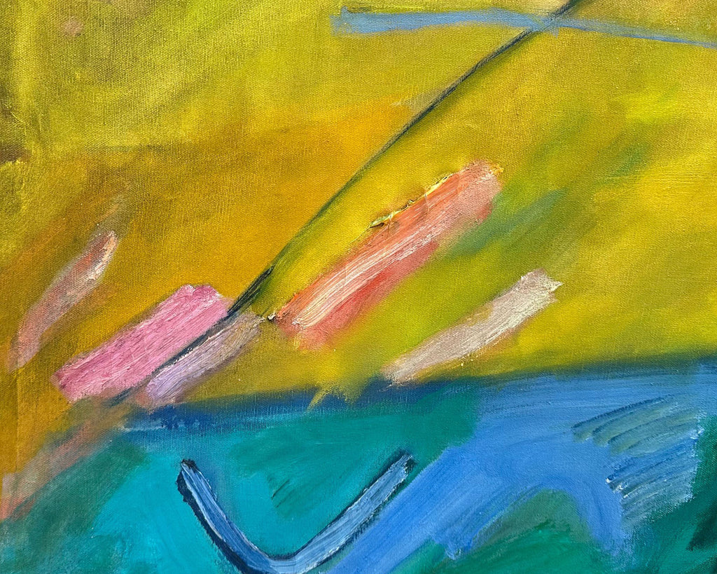 Abbott Pattison “Painting Porch” Oil on Canvas Painting