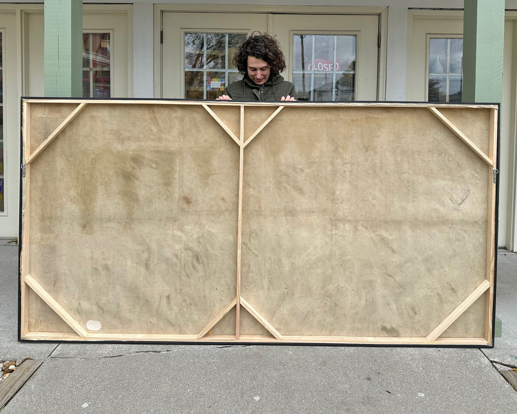 Abbott Pattison “Painting Porch” Oil on Canvas Painting