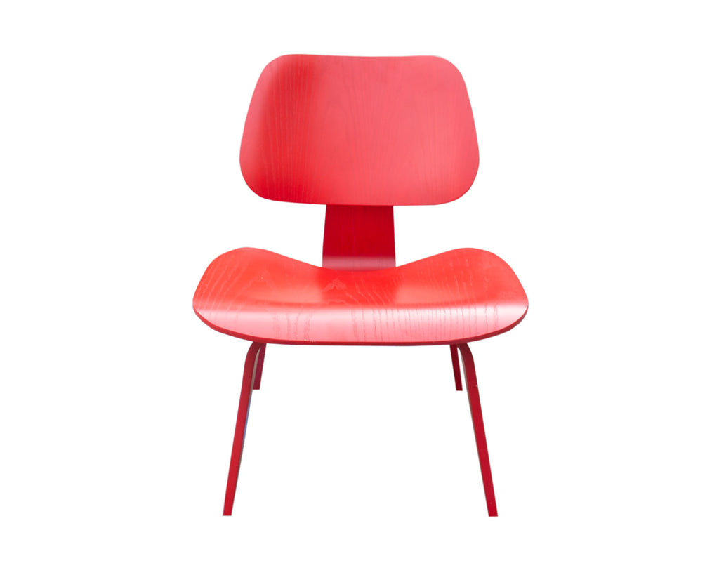 Eames Herman Miller Red LCW Chair
