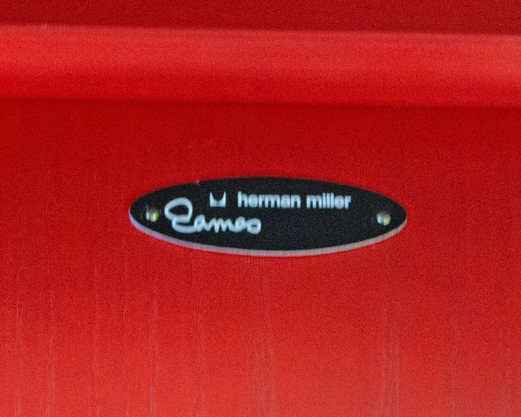 Eames Herman Miller Red LCW Chair