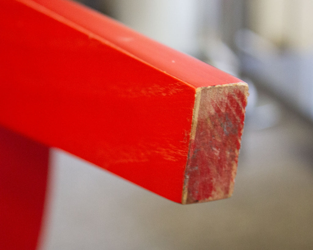 Eames Herman Miller Red LCW Chair