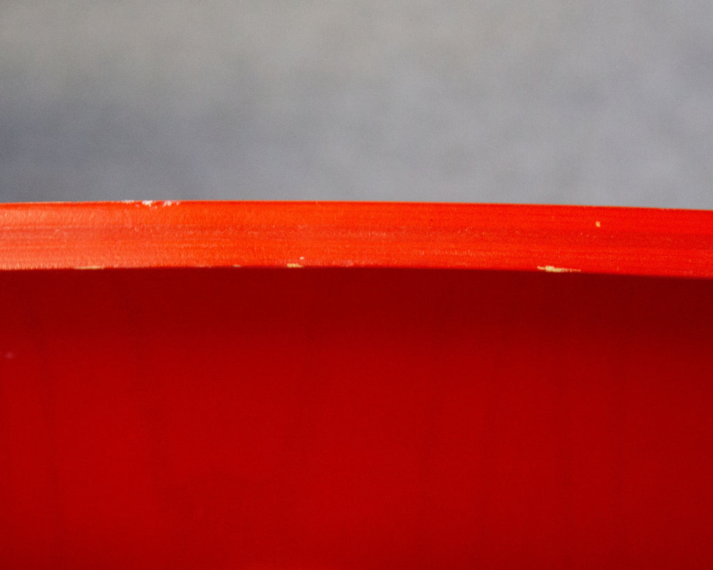 Eames Herman Miller Red LCW Chair