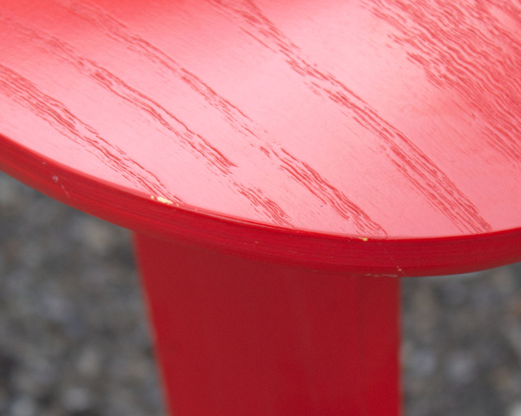 Eames Herman Miller Red LCW Chair