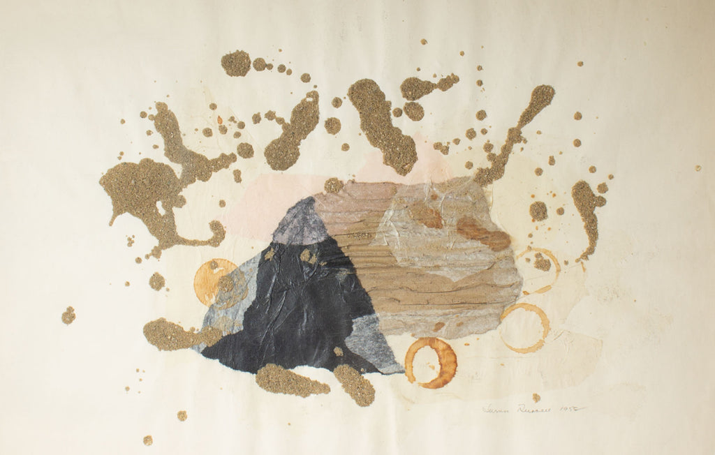James Spencer Russell 1958 Mixed Media Collage