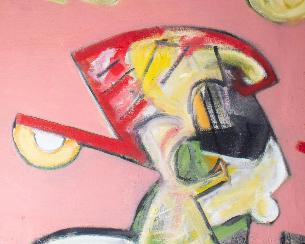 James Bruch Abstract Oil Painting on Canvas