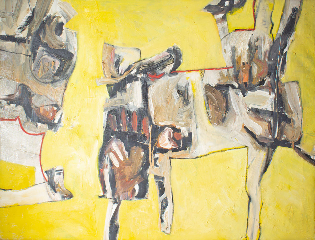James Bruch Abstract Oil Painting on Canvas