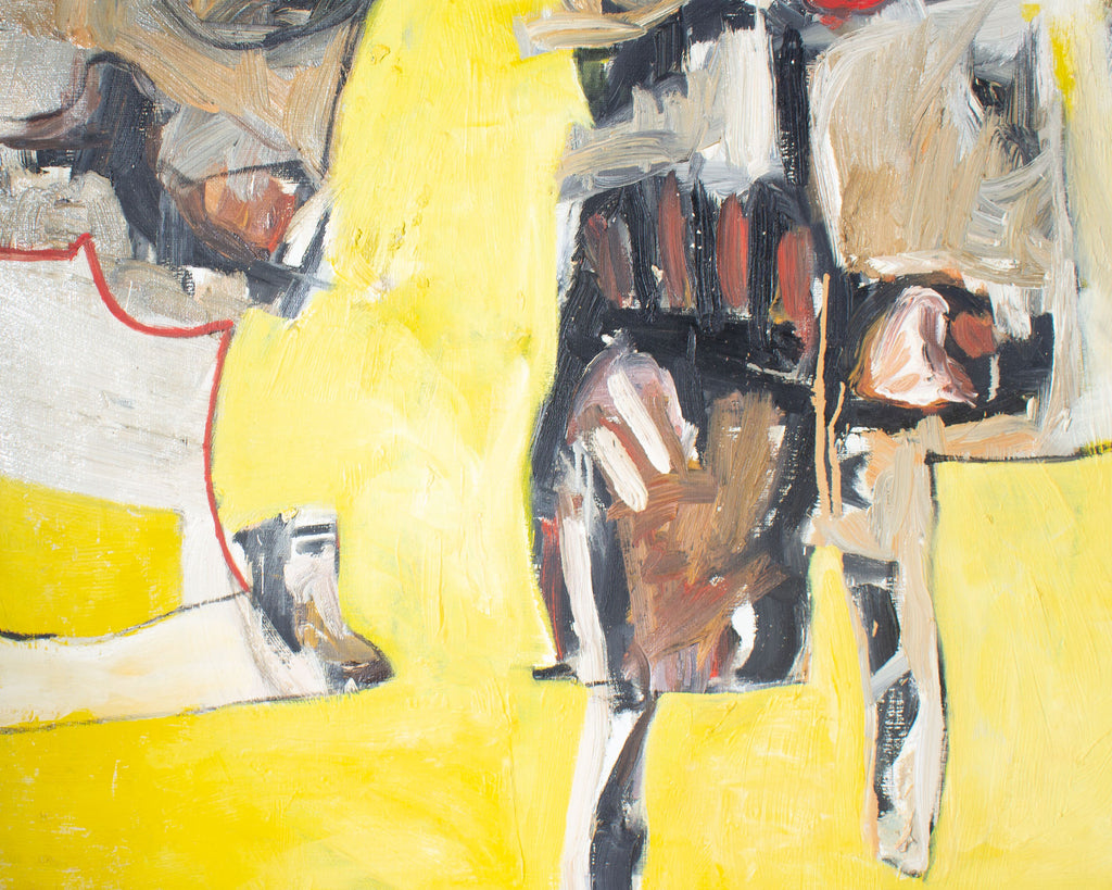 James Bruch Abstract Oil Painting on Canvas