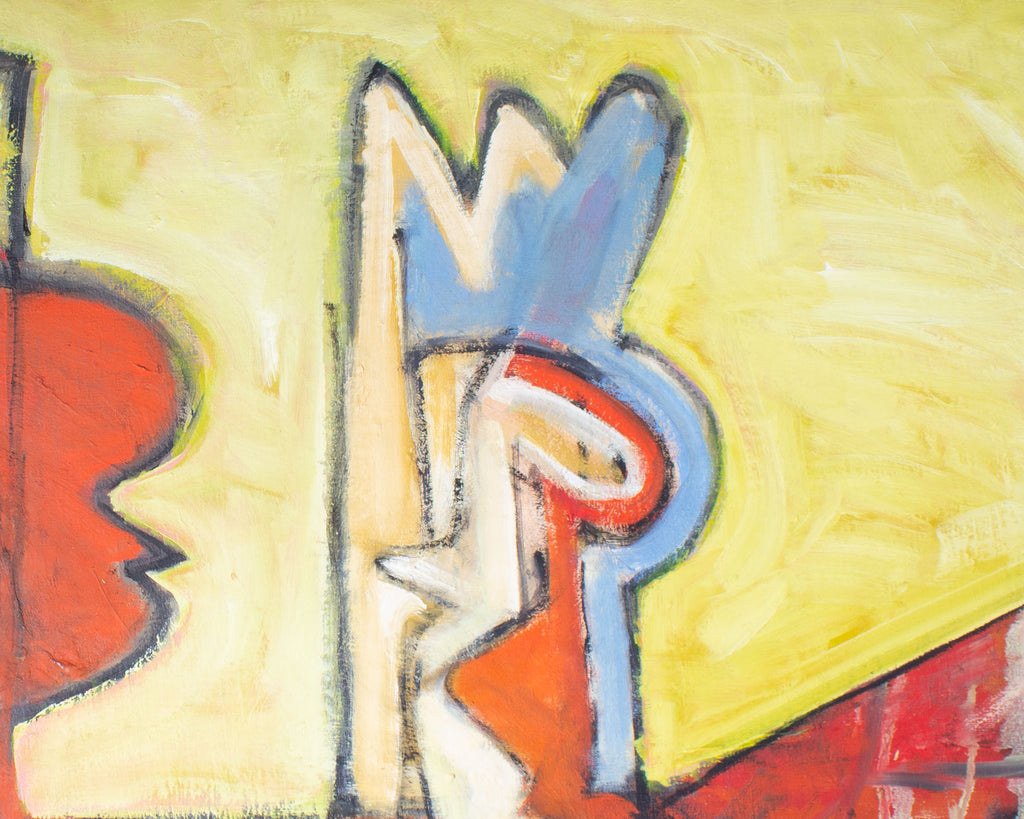James Bruch Abstract Oil Painting on Canvas