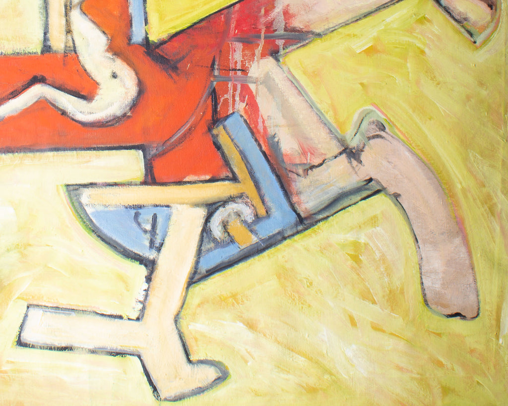 James Bruch Abstract Oil Painting on Canvas
