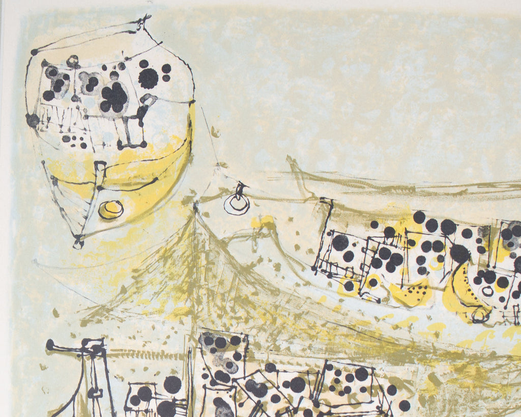 Marco Richterich Abstract Lithograph Print