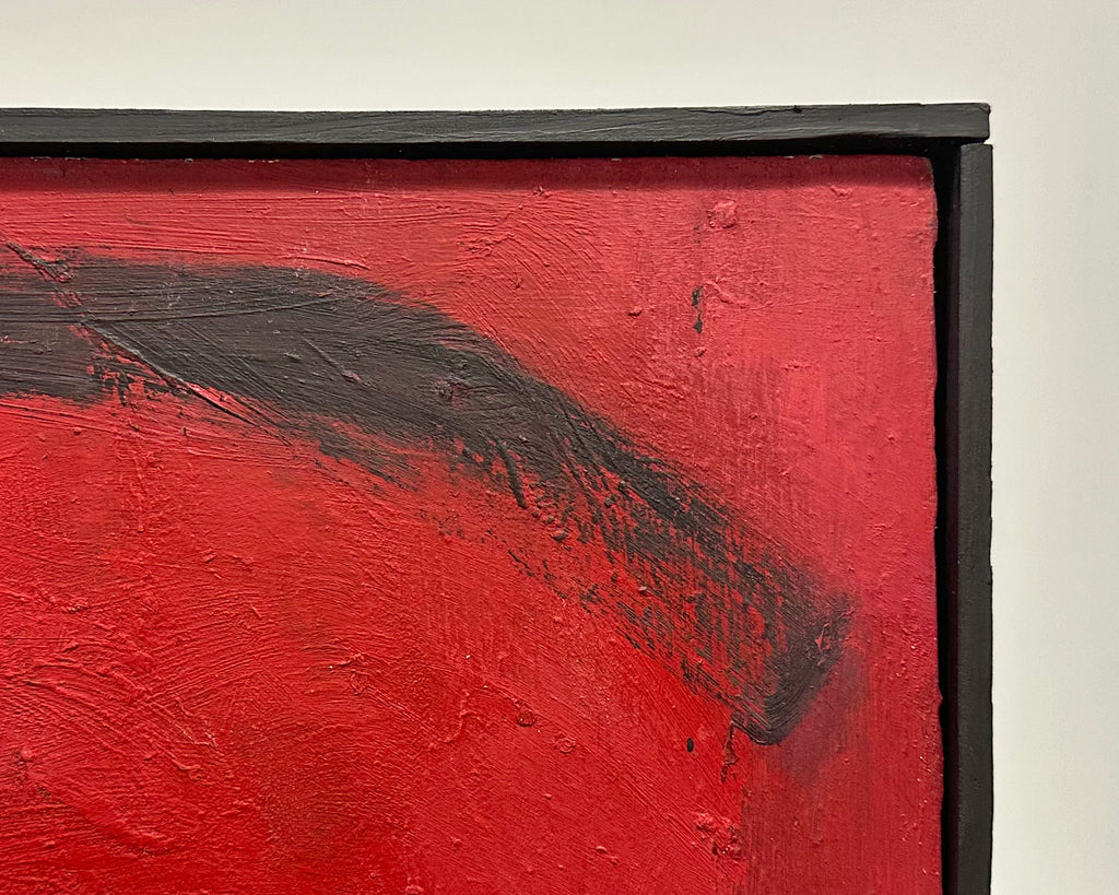 Darrell L. Anderson 2000 Oil on Board Abstract Painting