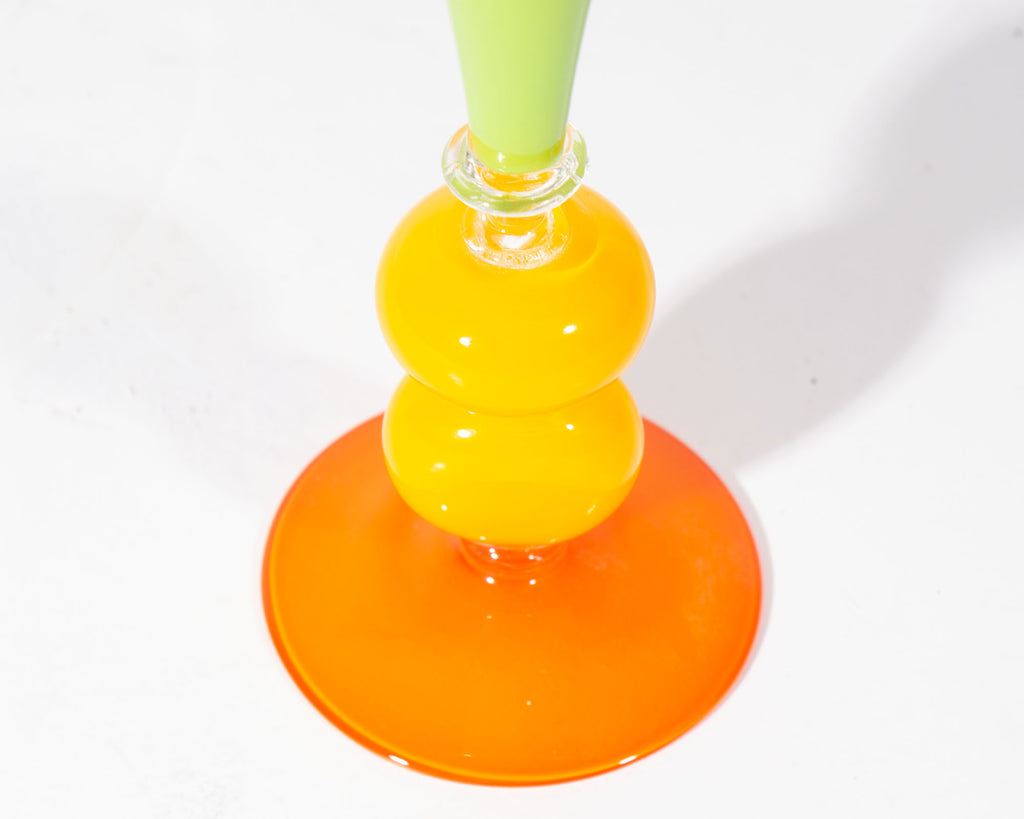 Boyd Sugiki 1996 Art Glass Champagne Flute