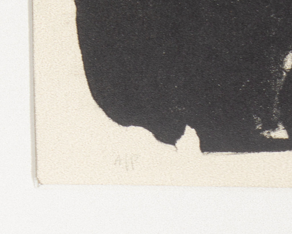 Joan Farrar “Silence” Abstract Lithograph Print