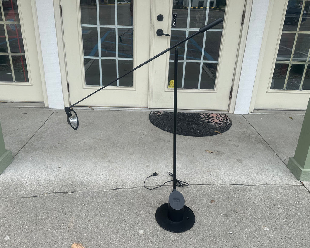 Robert Sonneman Kovacs Feather Black Floor Lamp