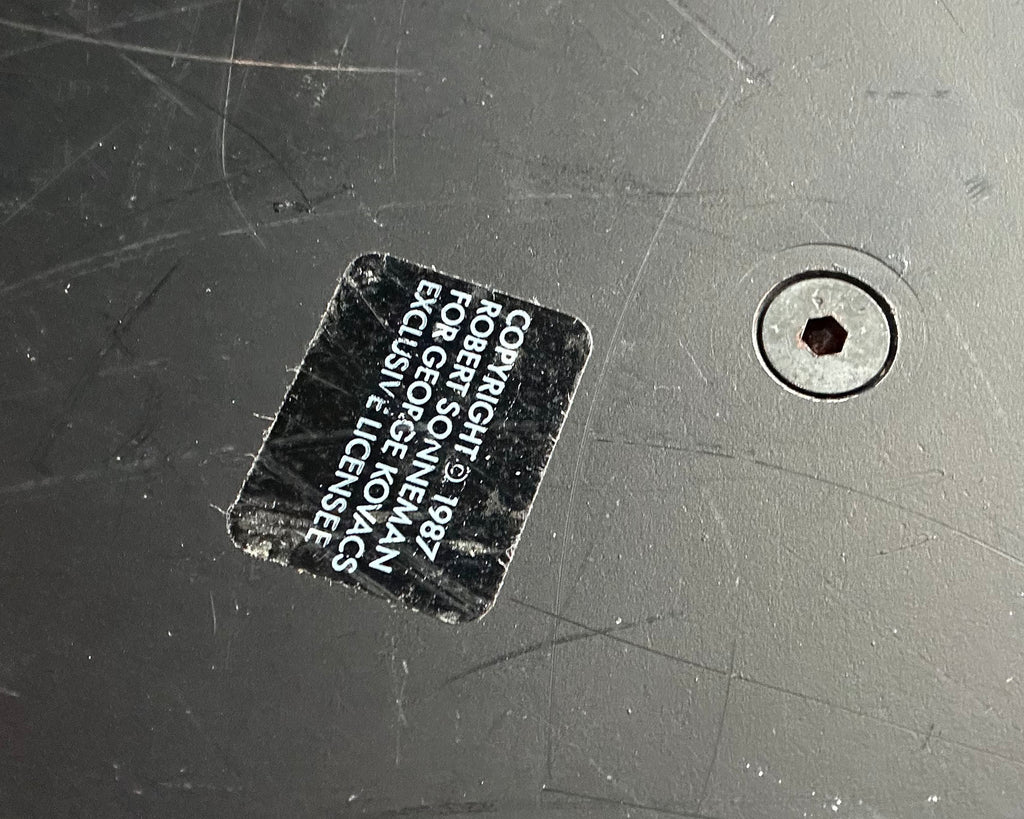 Robert Sonneman Kovacs Feather Black Floor Lamp