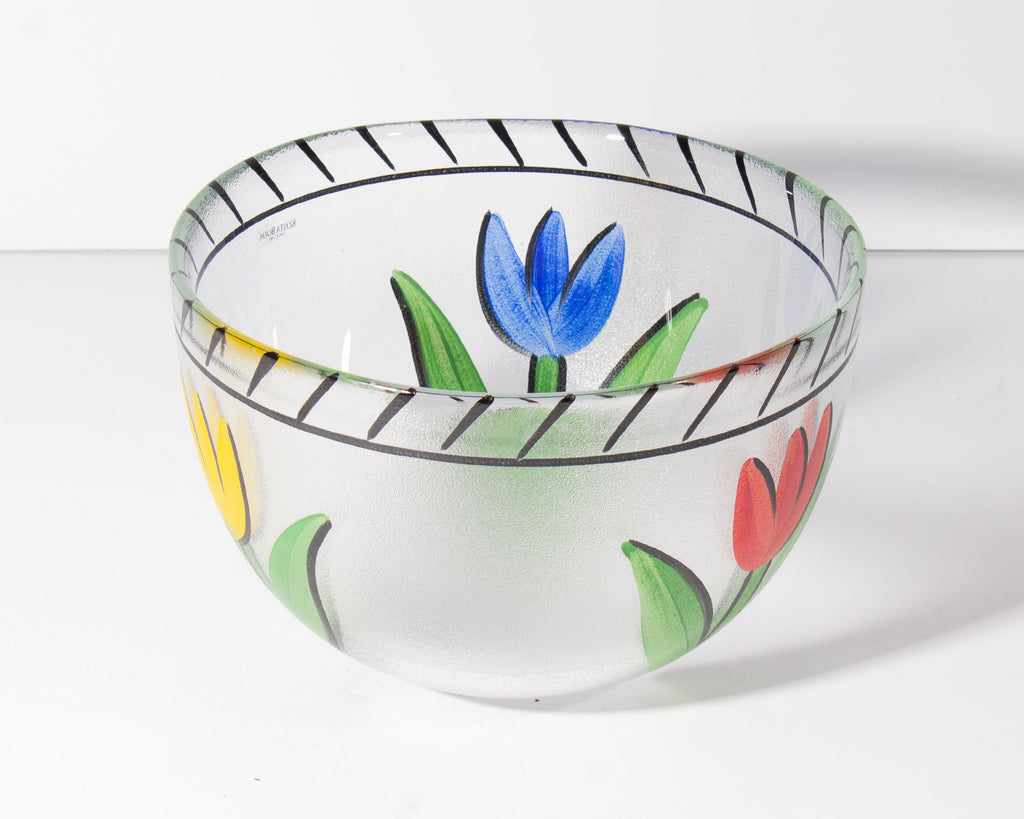 Ulrica Hydman Kosta Boda “Tulipa” Glass Bowl