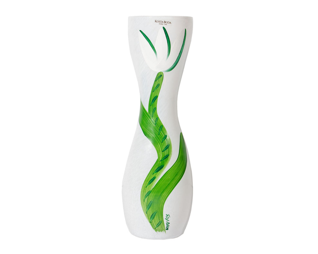 Ulrica Hydman Kosta Boda “Tulipa” Glass Vase