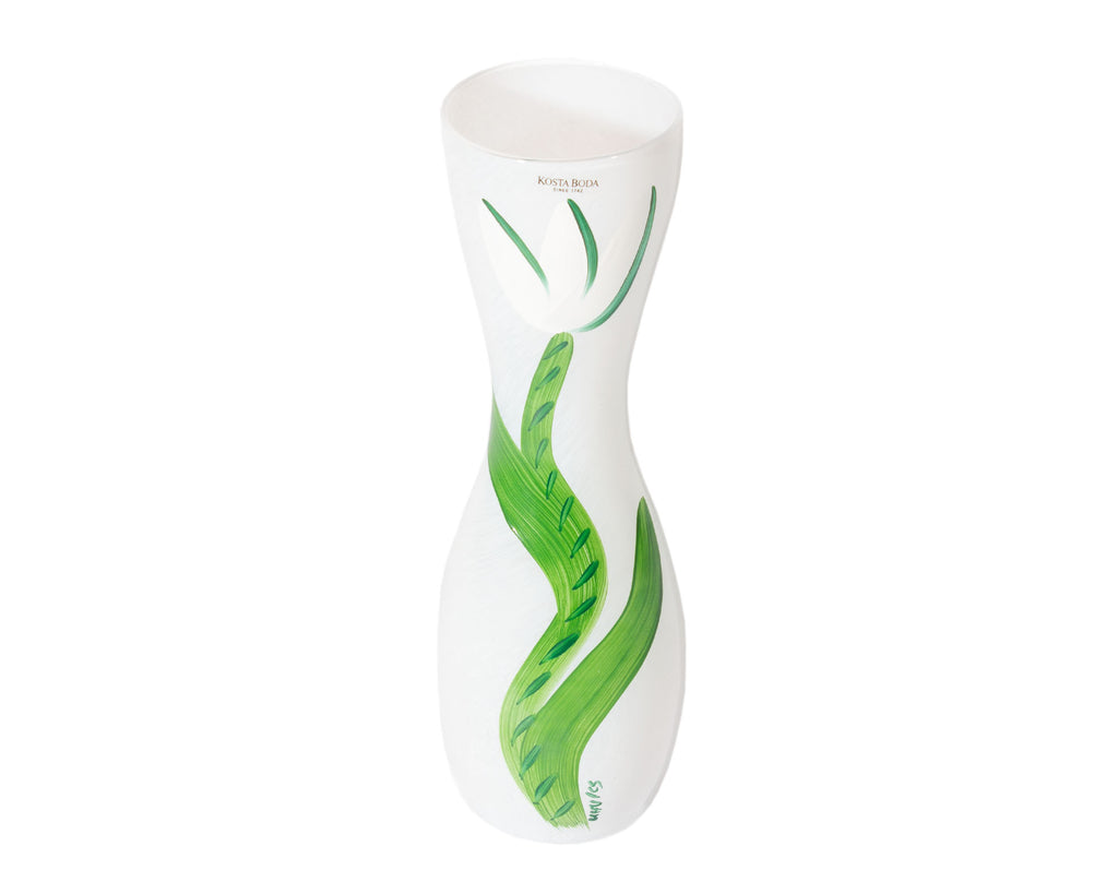 Ulrica Hydman Kosta Boda “Tulipa” Glass Vase