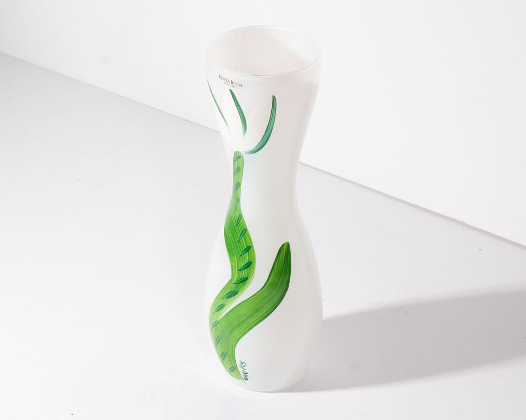 Ulrica Hydman Kosta Boda “Tulipa” Glass Vase