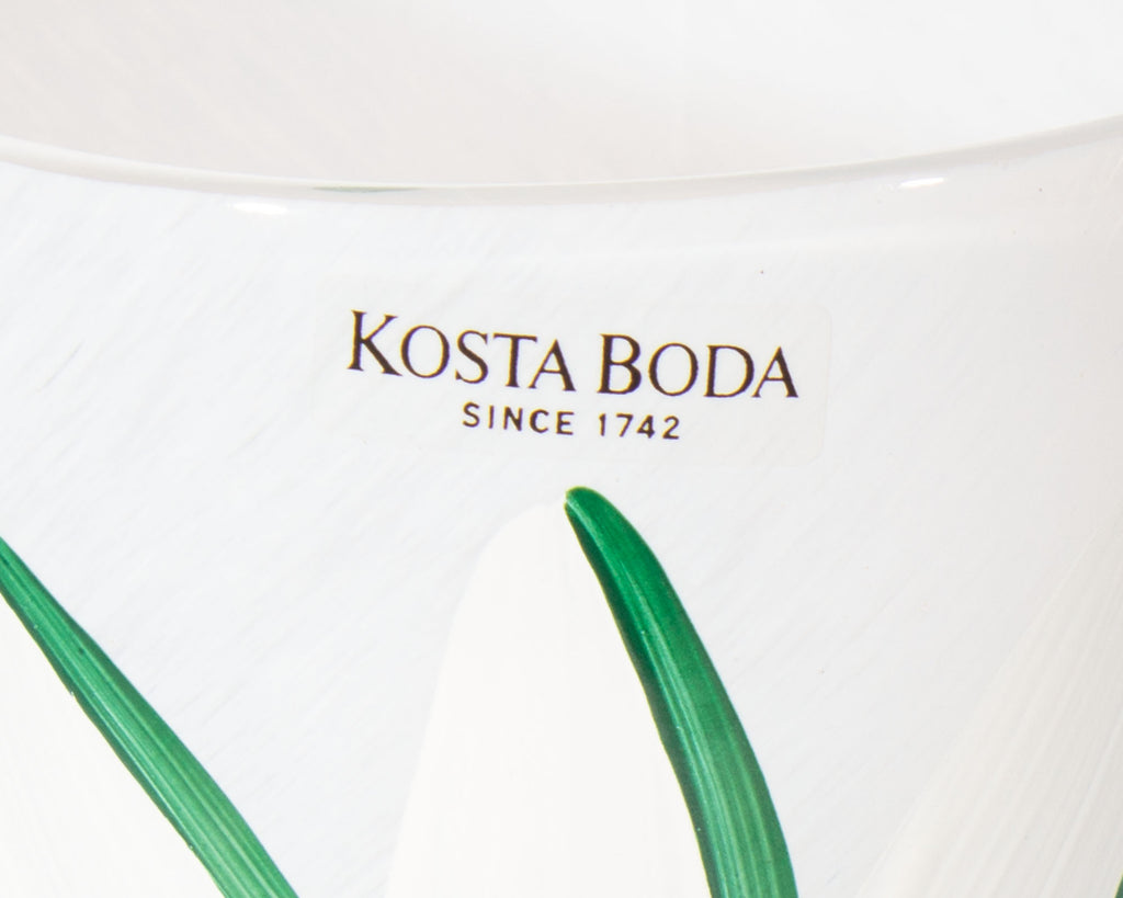 Ulrica Hydman Kosta Boda “Tulipa” Glass Vase