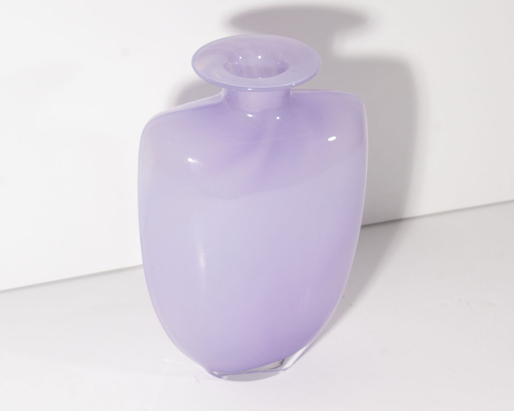 Kjell Engman Kosta Boda “Swing” Purple Glass Vase