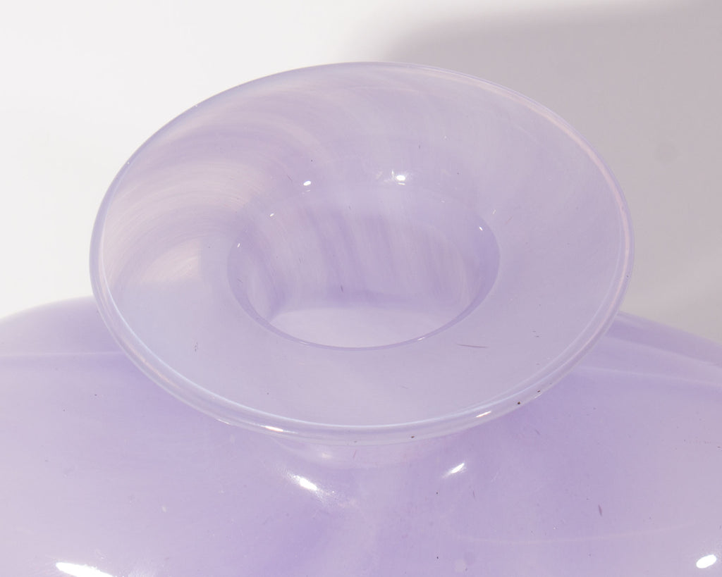 Kjell Engman Kosta Boda “Swing” Purple Glass Vase