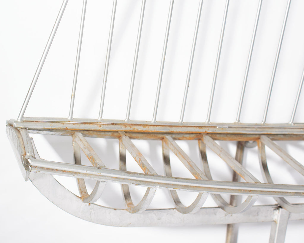 Curtis Jeré 1976 Metal Boat Sculpture