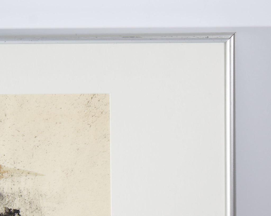 James Spencer Russell 1958 Mixed Media Drawing and Collage