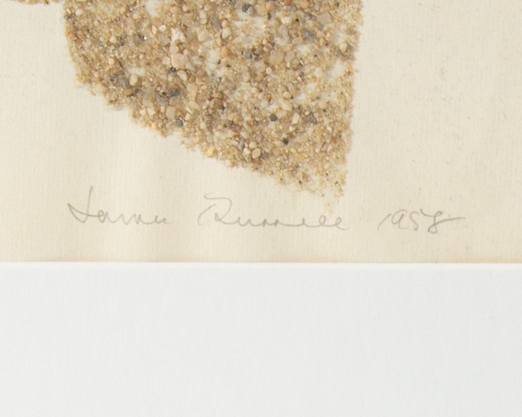 James Spencer Russell 1958 Mixed Media Drawing and Collage