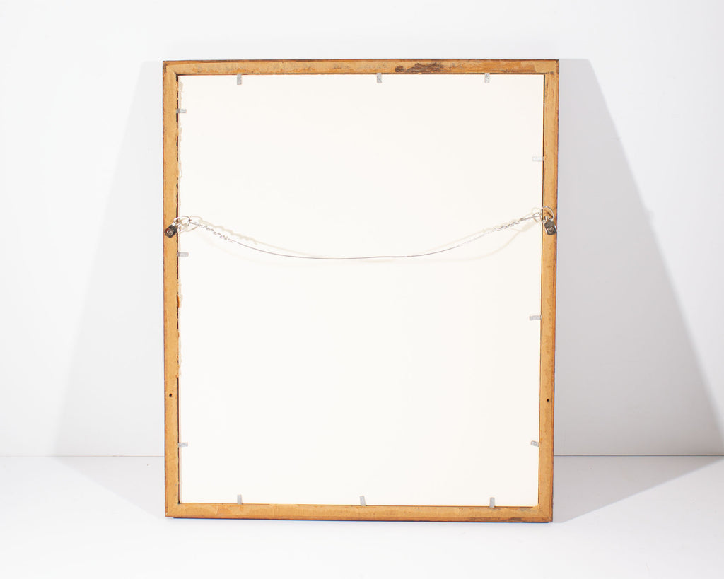 Harry Disberg 1967 “Uilen” Abstract Linocut Print