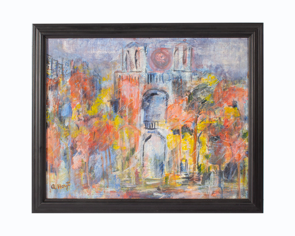 Annabel Hoyt “Cathedral” Acrylic on Canvas Painting