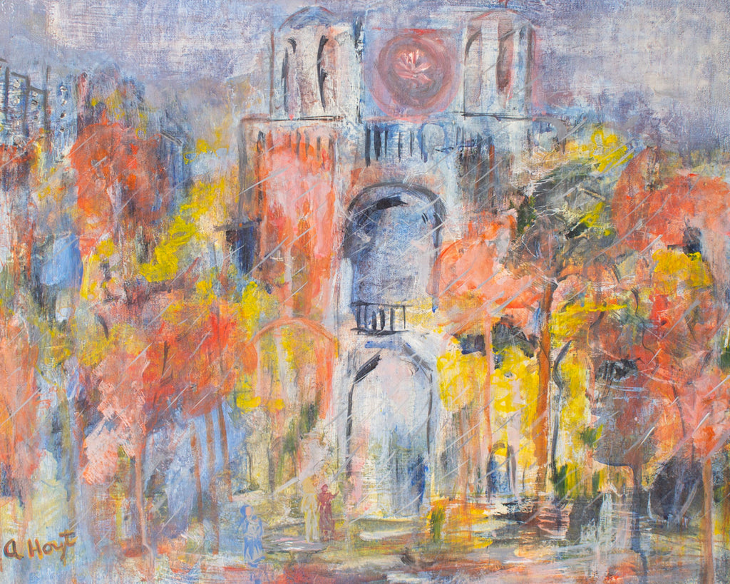 Annabel Hoyt “Cathedral” Acrylic on Canvas Painting